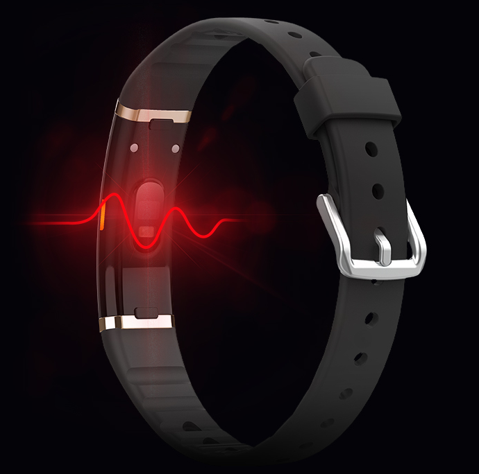 Smart Fitness Band with Heart Rate, SpO₂, Sleep & IP68