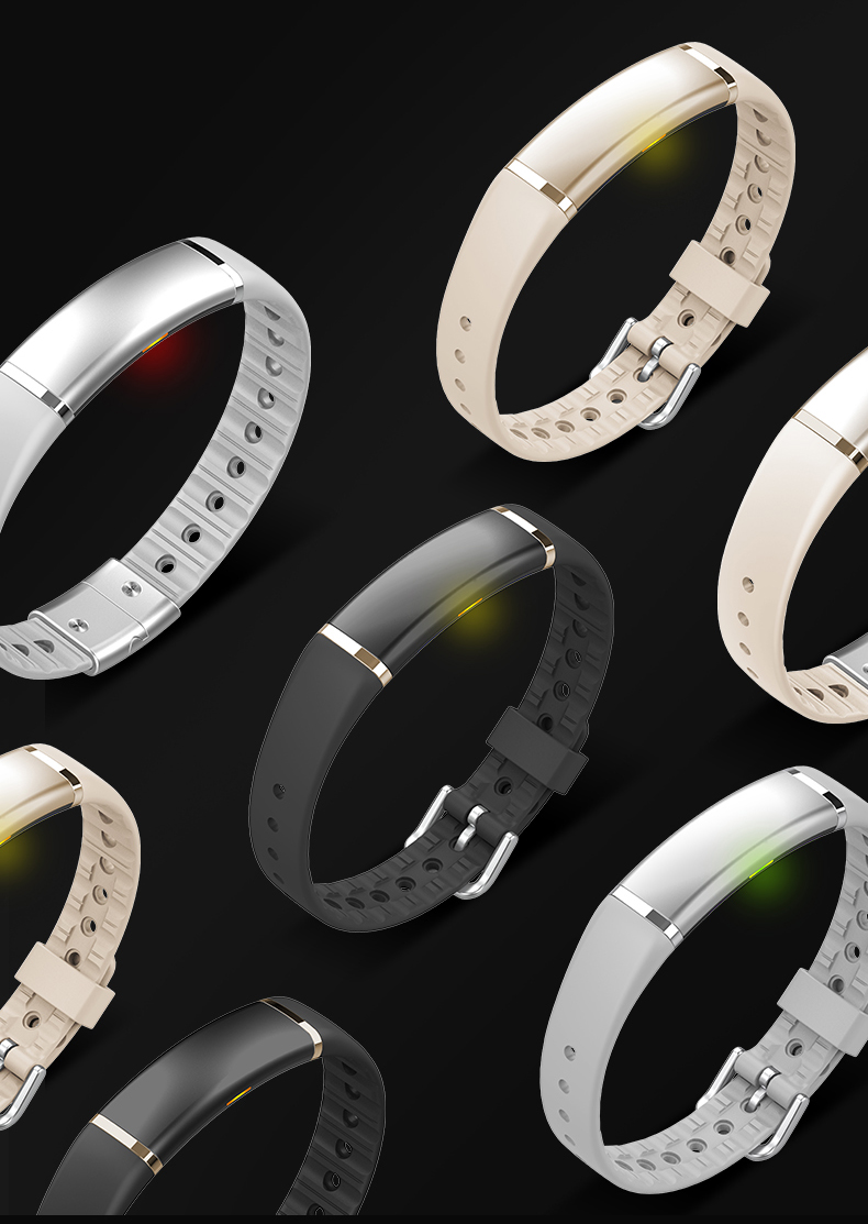 Smart Fitness Band with Heart Rate, SpO₂, Sleep & IP68