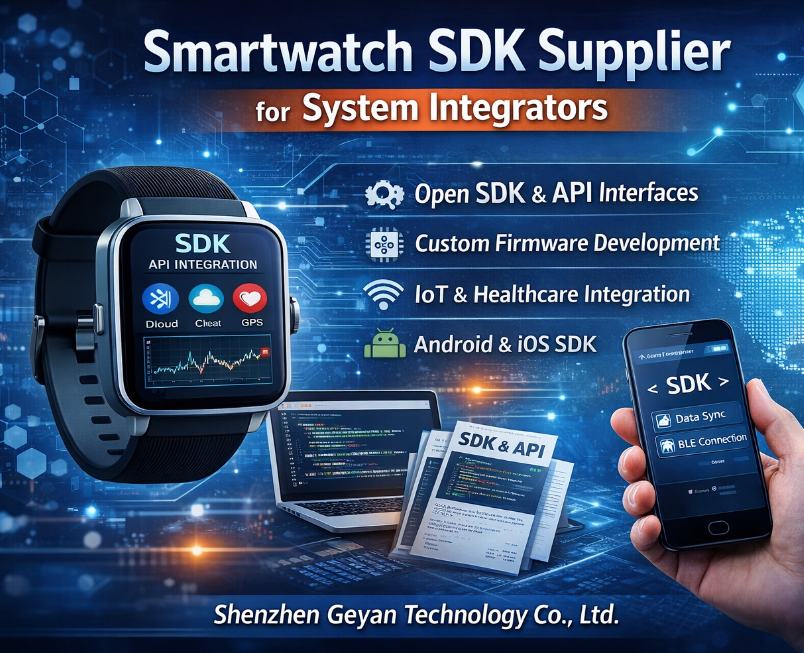 Smartwatch SDK Supplier for System Integrators Smartwatch SDK Supplier for System Integrators