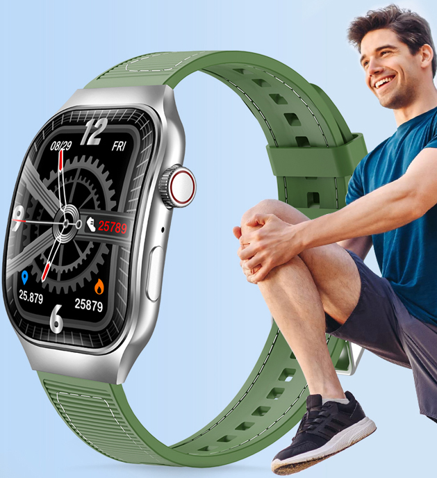 Smartwatch with Custom Logo