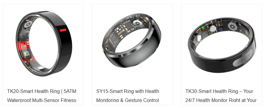 Private Label Fitness & Health Monitoring Rings