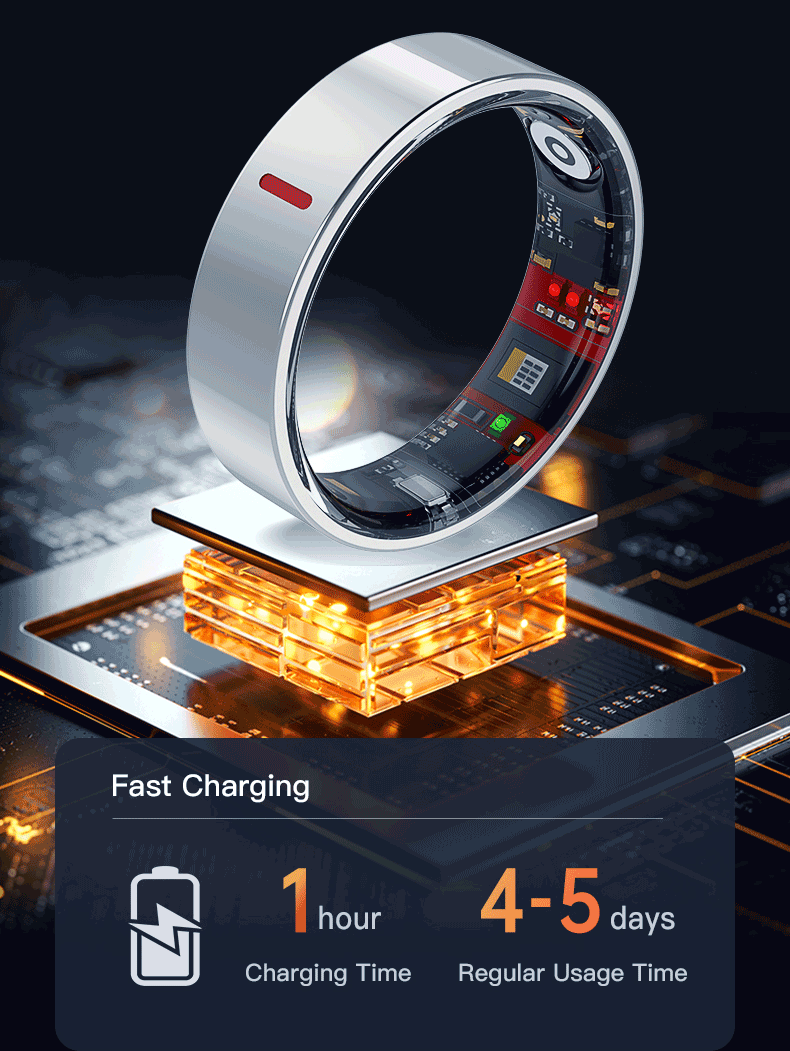 Smart Health Ring Sleep Tracking