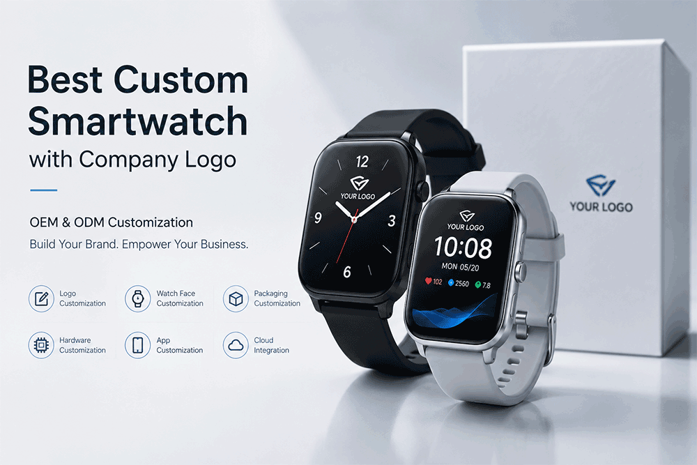 Best Custom Smartwatch with Company Logo: A Complete Guide for Businesses
