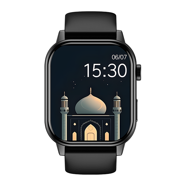 Muslim Smart Watch with Prayer Reminder - Halal Wearable for Men & Women